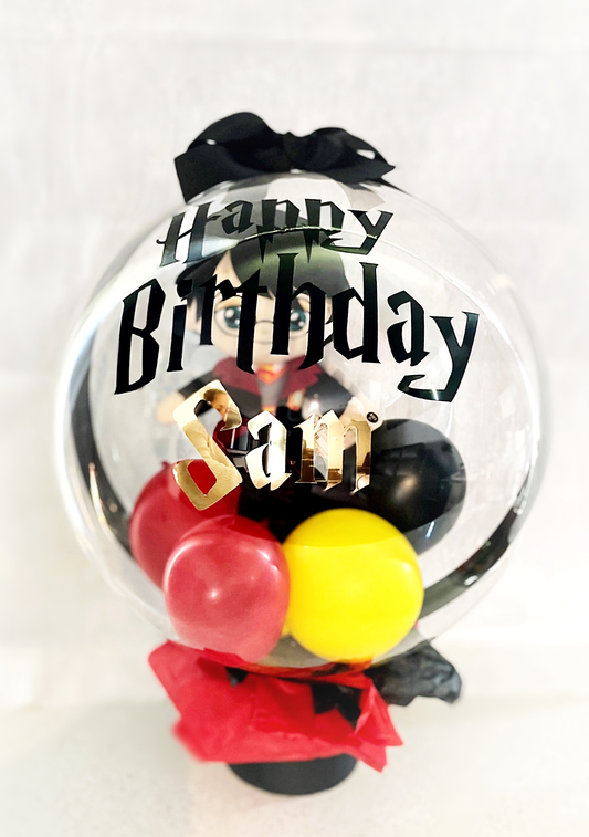 Harry Potter themed Bubble Balloon Bouquet Gift