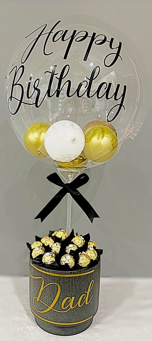 Simplicity Ferrero Bubble Balloon Bouquet Gift