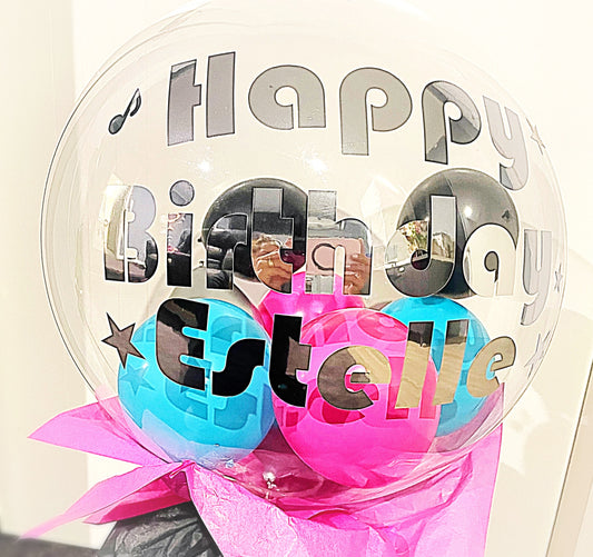 Tik Tok inspired Bubble Balloon Bouquet Gift